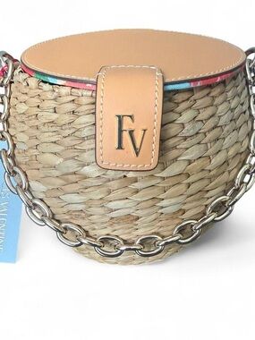 Frances Valentine Honeypot Wicker Bag – NWT 🌼